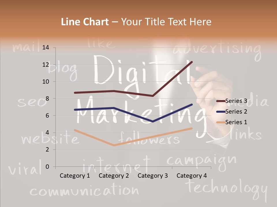 Seo Pen Communicate PowerPoint Template