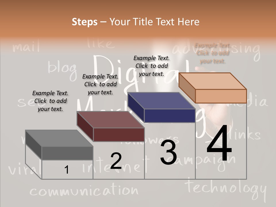Seo Pen Communicate PowerPoint Template