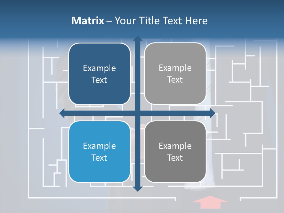 Man Achieve Experience PowerPoint Template