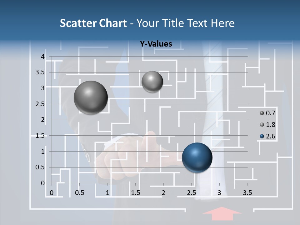 Man Achieve Experience PowerPoint Template