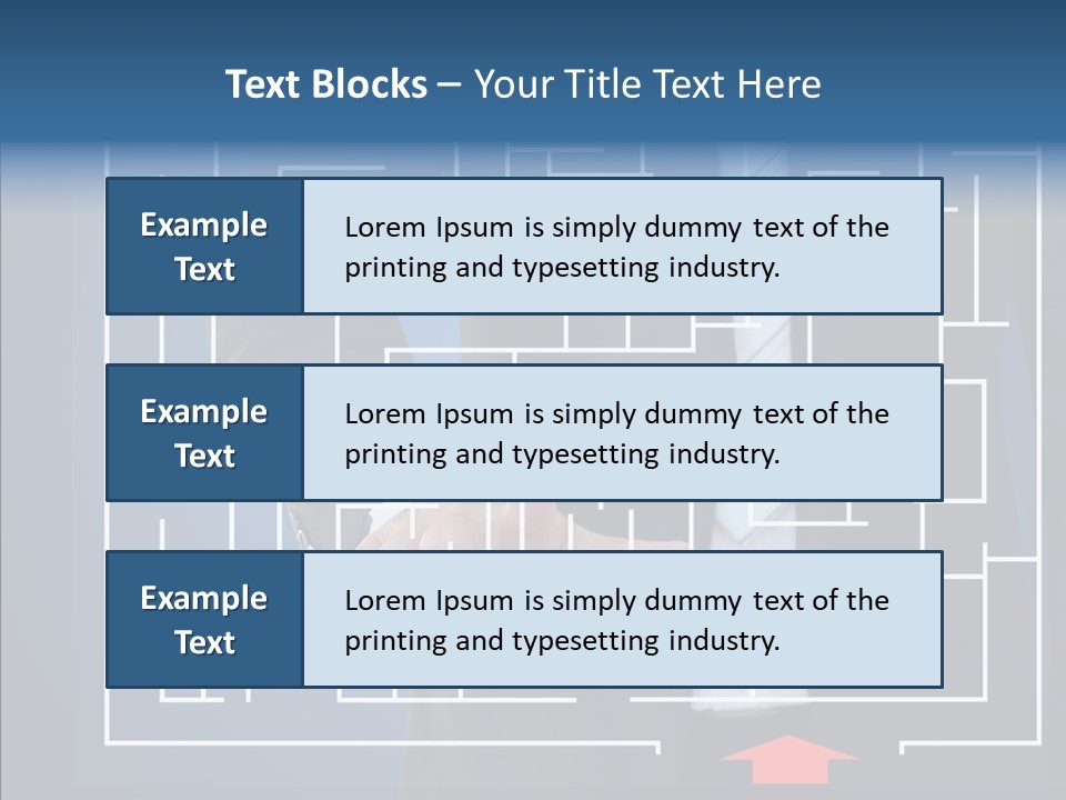 Man Achieve Experience PowerPoint Template