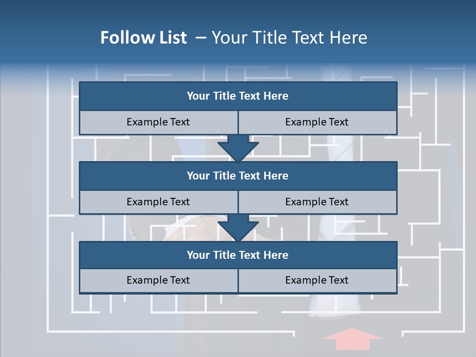 Man Achieve Experience PowerPoint Template