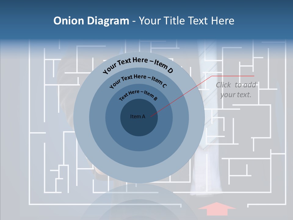 Man Achieve Experience PowerPoint Template