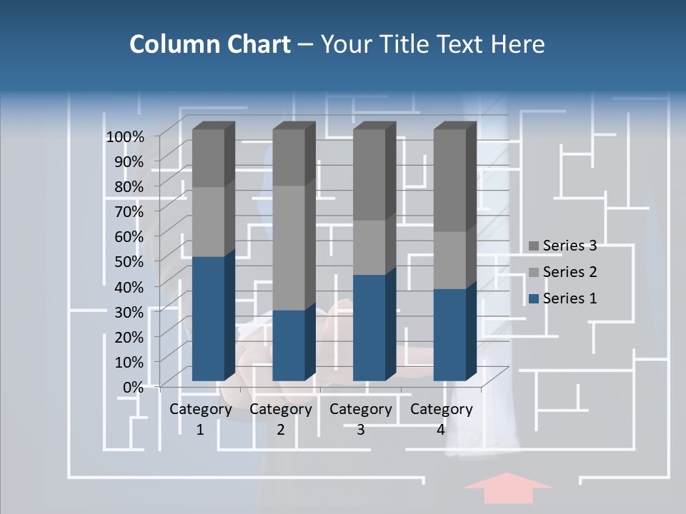 Man Achieve Experience PowerPoint Template