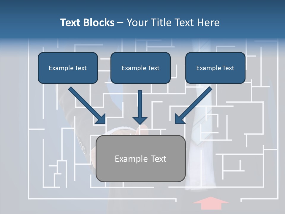 Man Achieve Experience PowerPoint Template