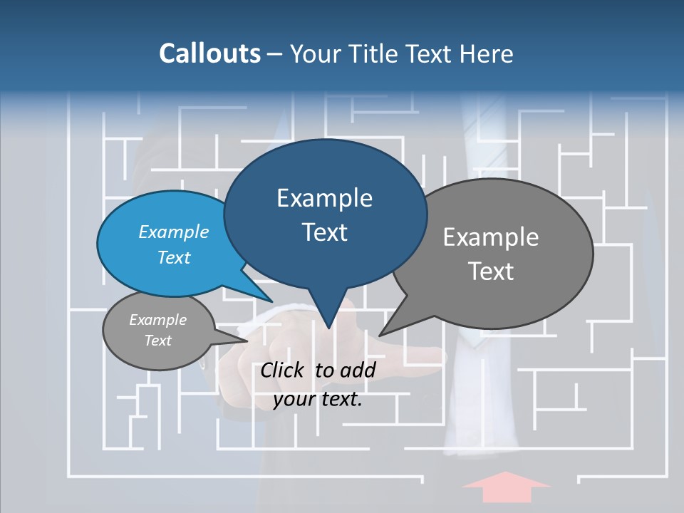 Man Achieve Experience PowerPoint Template