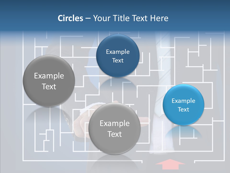 Man Achieve Experience PowerPoint Template