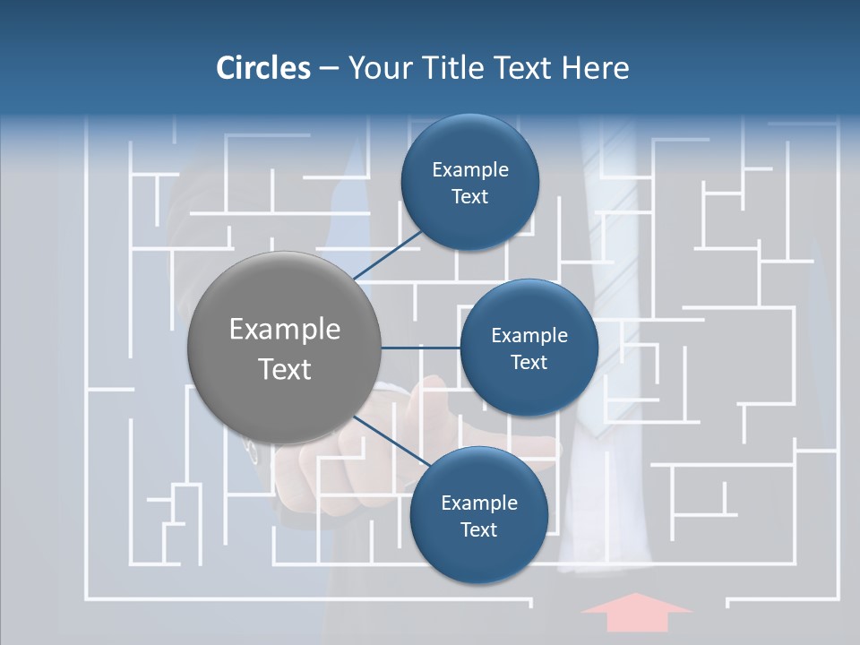 Man Achieve Experience PowerPoint Template