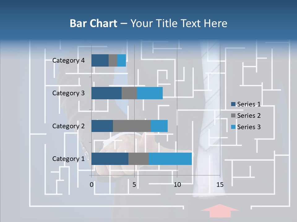 Man Achieve Experience PowerPoint Template