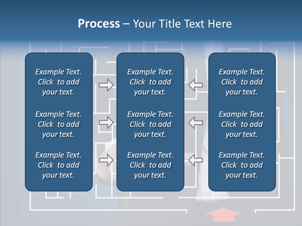 Man Achieve Experience PowerPoint Template