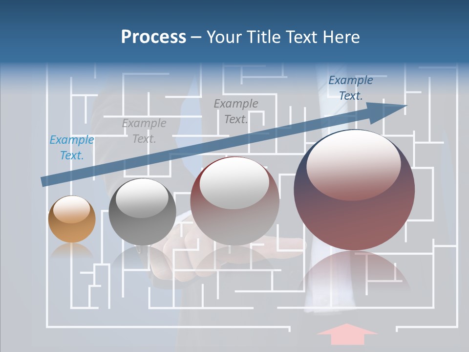 Man Achieve Experience PowerPoint Template