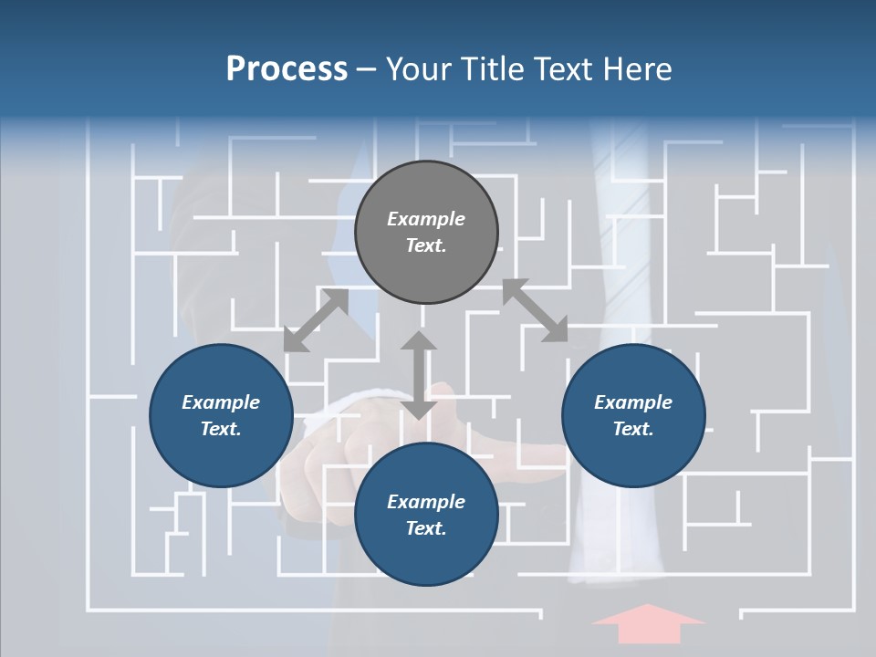 Man Achieve Experience PowerPoint Template