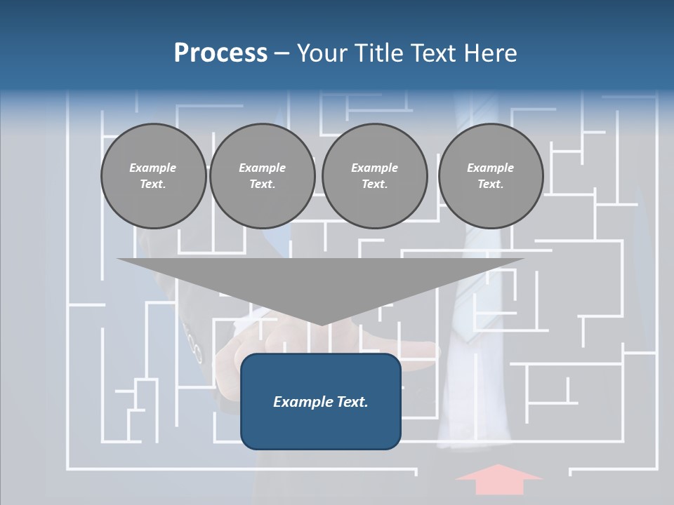 Man Achieve Experience PowerPoint Template