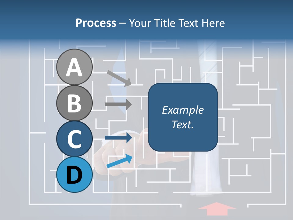 Man Achieve Experience PowerPoint Template