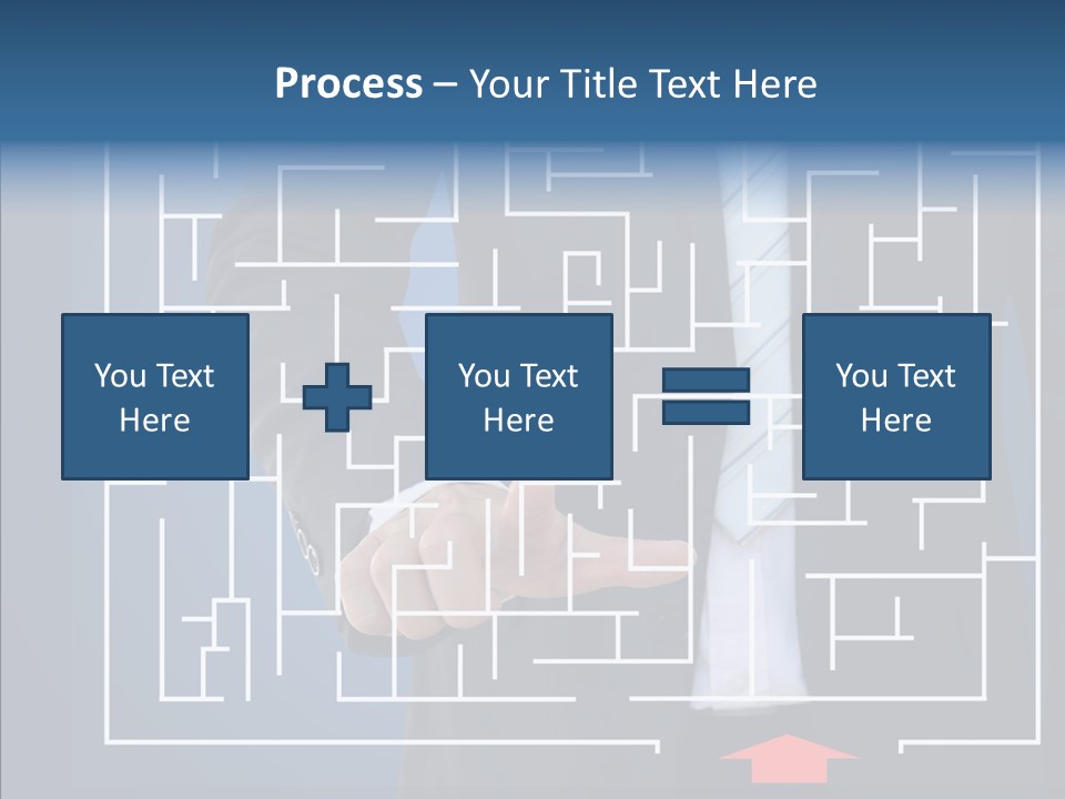 Man Achieve Experience PowerPoint Template