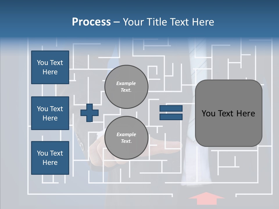 Man Achieve Experience PowerPoint Template