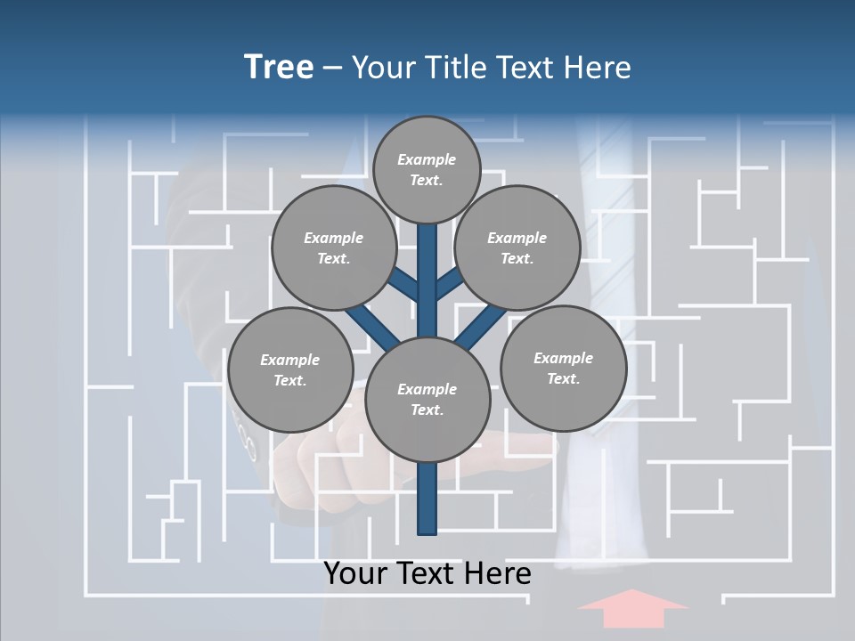 Man Achieve Experience PowerPoint Template