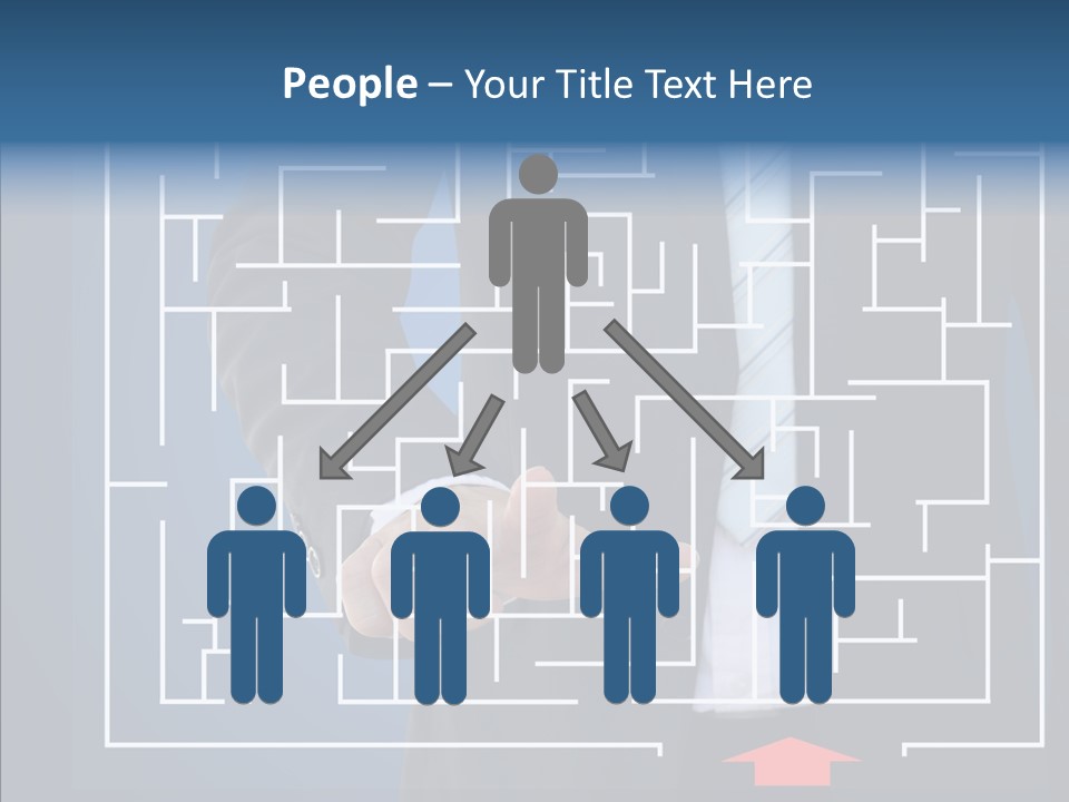 Man Achieve Experience PowerPoint Template