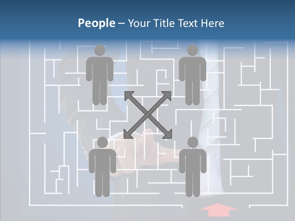 Man Achieve Experience PowerPoint Template