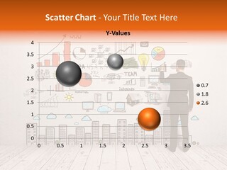 Suit Background Drawing PowerPoint Template