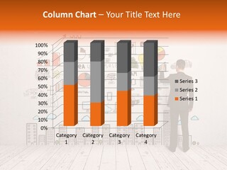 Suit Background Drawing PowerPoint Template