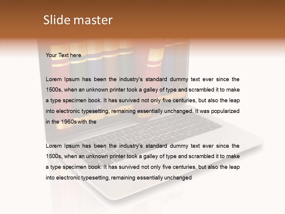 Working Interface Cheerful PowerPoint Template