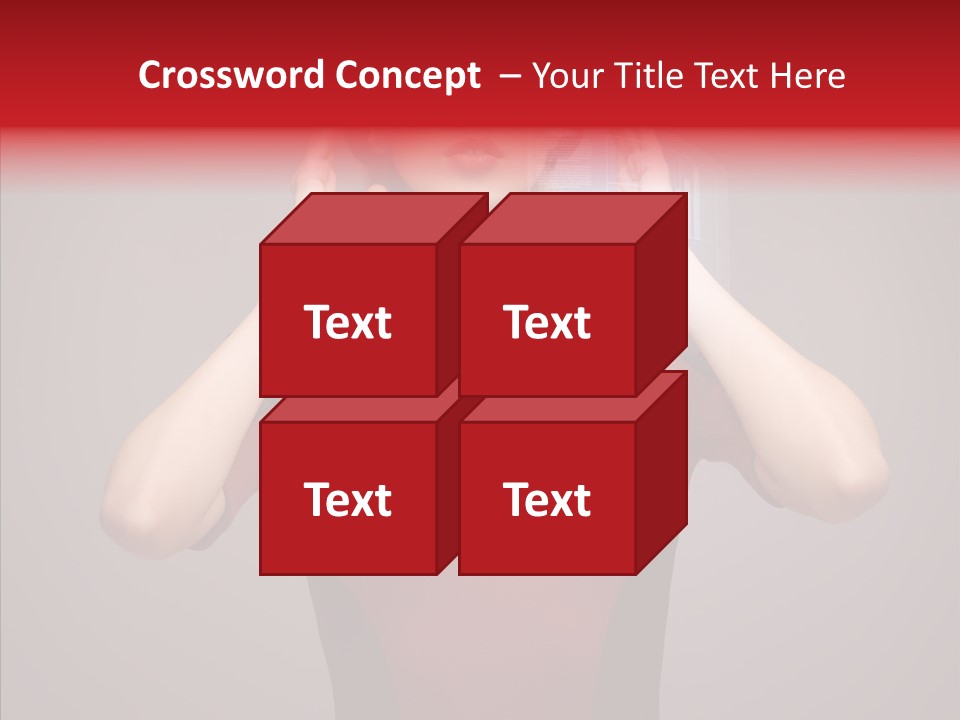 Touch Button Pretty PowerPoint Template