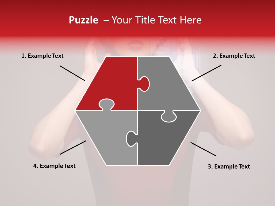 Touch Button Pretty PowerPoint Template