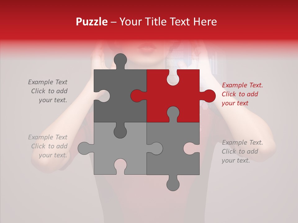 Touch Button Pretty PowerPoint Template