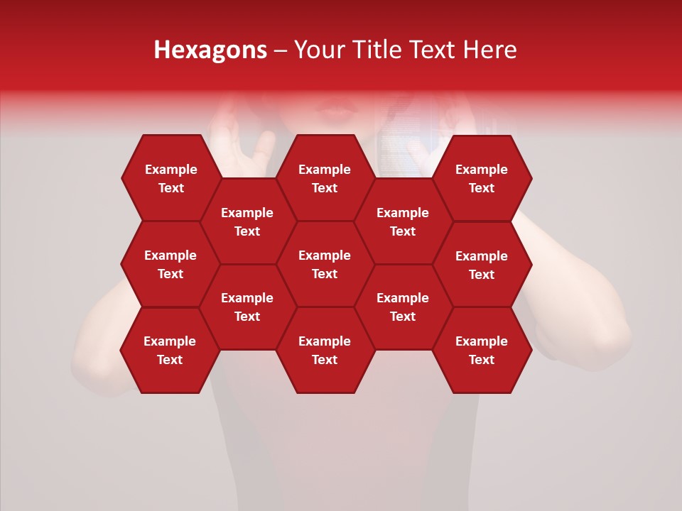 Touch Button Pretty PowerPoint Template