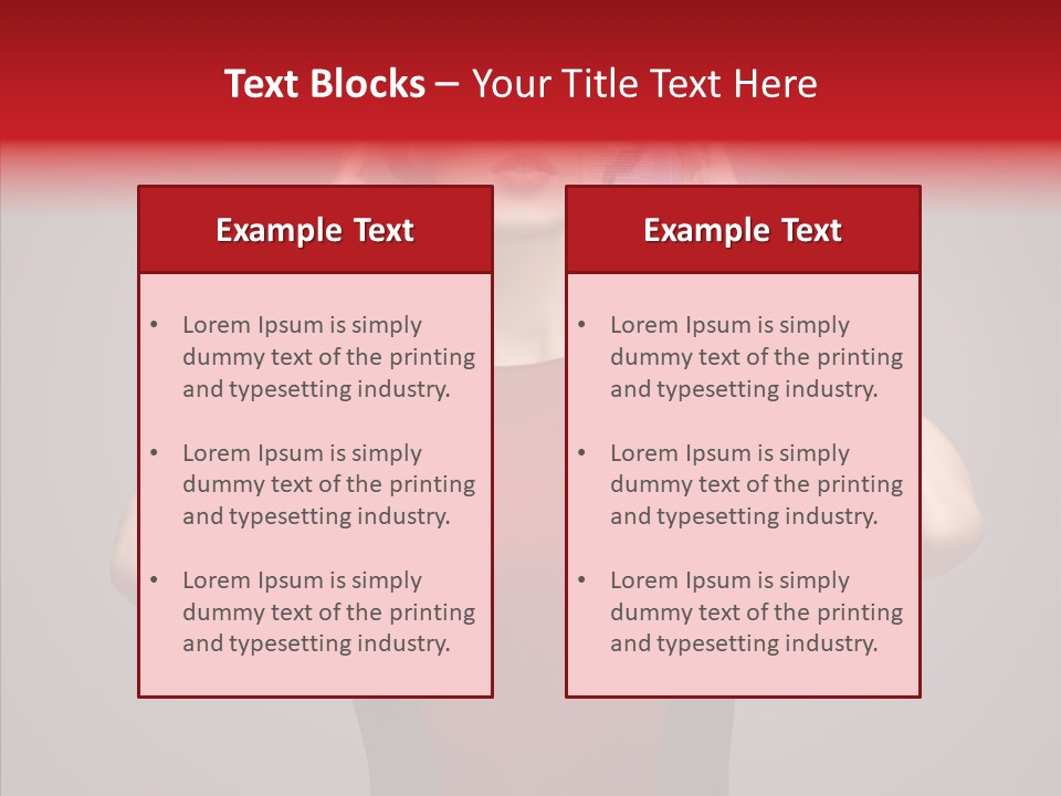 Touch Button Pretty PowerPoint Template