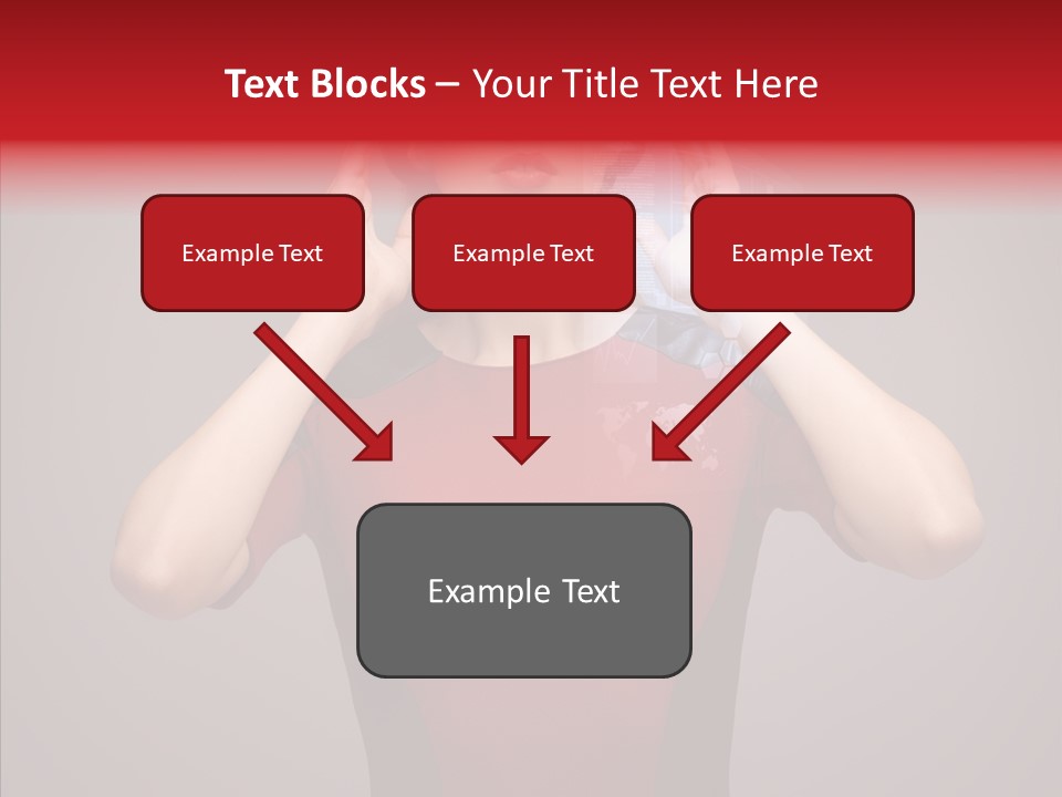 Touch Button Pretty PowerPoint Template