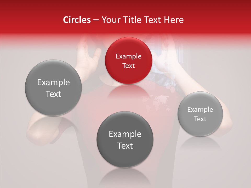 Touch Button Pretty PowerPoint Template