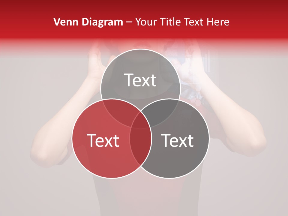 Touch Button Pretty PowerPoint Template