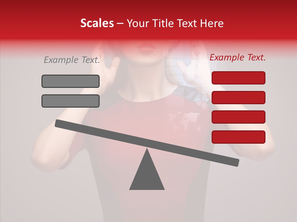 Touch Button Pretty PowerPoint Template
