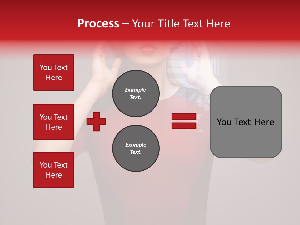 Touch Button Pretty PowerPoint Template