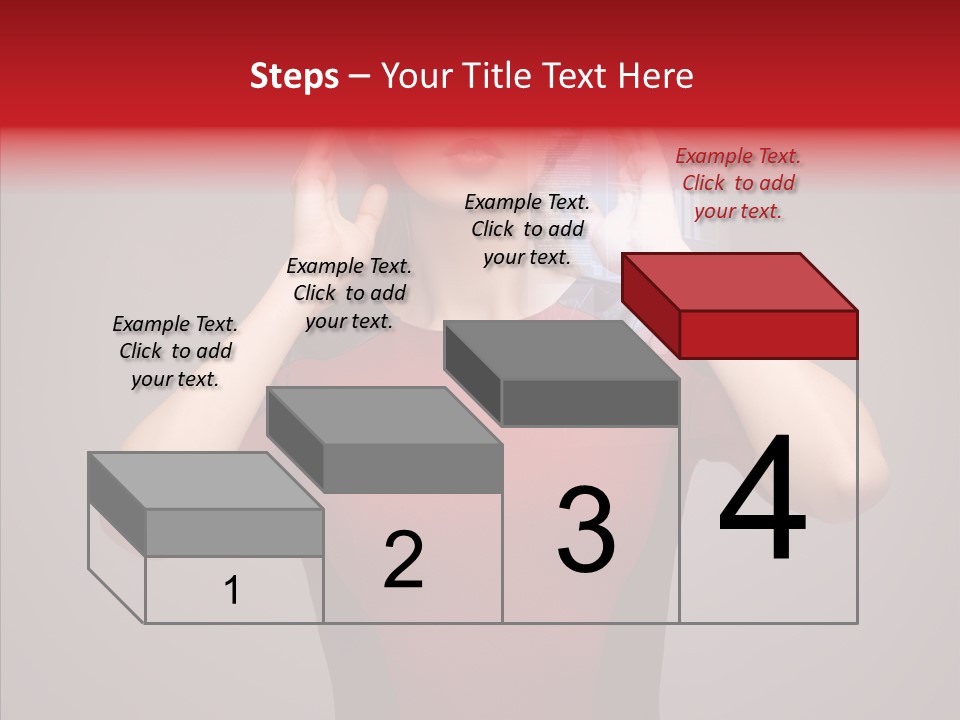 Touch Button Pretty PowerPoint Template