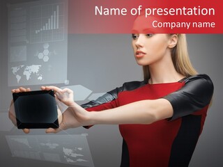 Reality Object Science PowerPoint Template