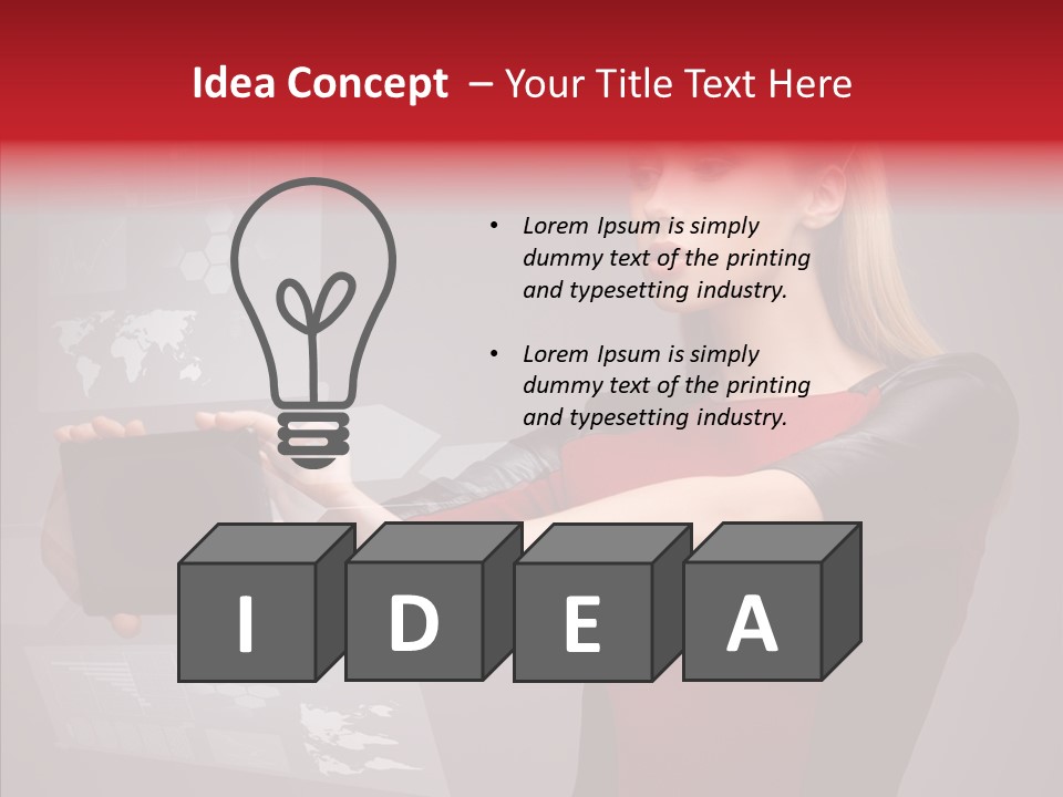 Reality Object Science PowerPoint Template