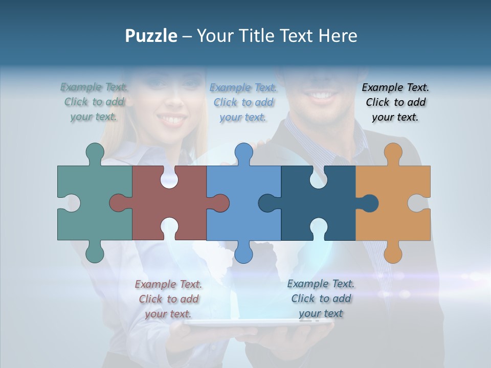Online Student Virtual PowerPoint Template