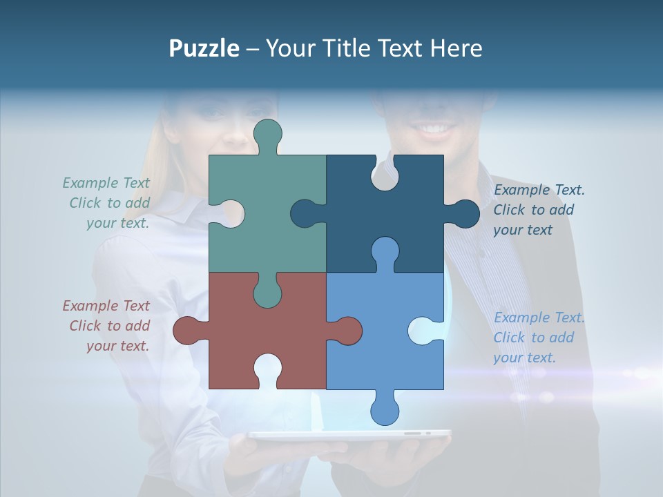 Online Student Virtual PowerPoint Template