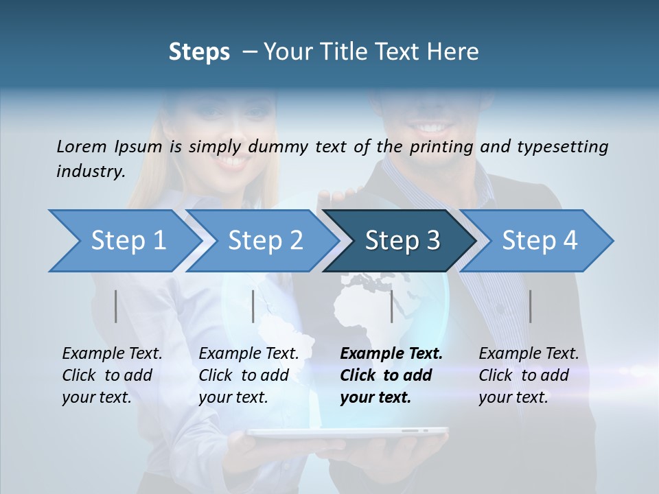 Online Student Virtual PowerPoint Template