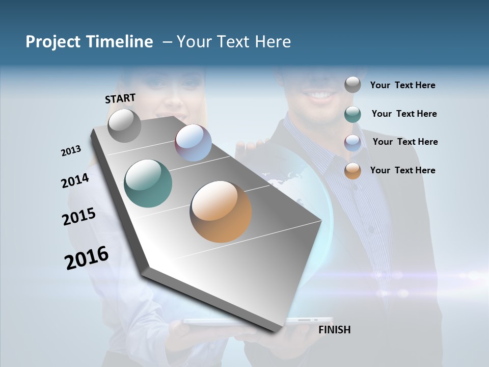Online Student Virtual PowerPoint Template