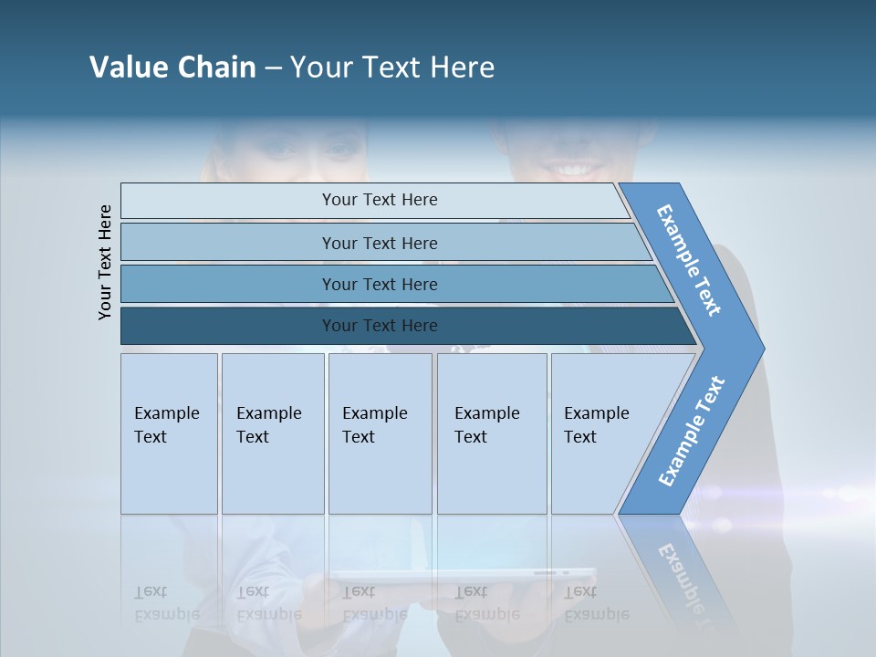 Online Student Virtual PowerPoint Template