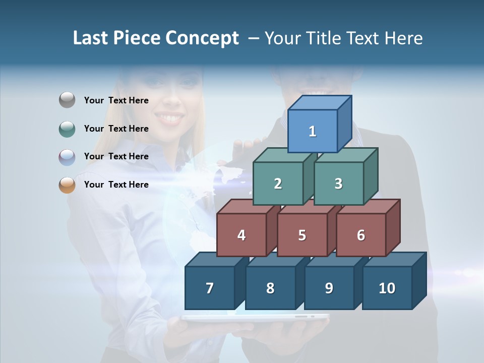 Online Student Virtual PowerPoint Template