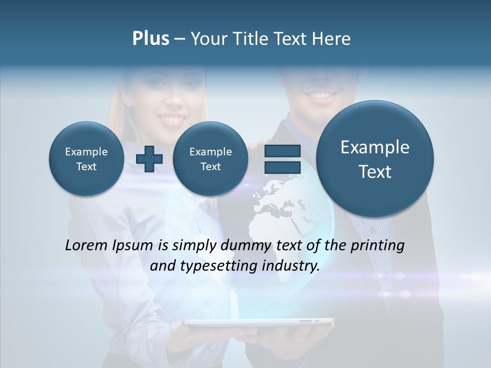 Online Student Virtual PowerPoint Template