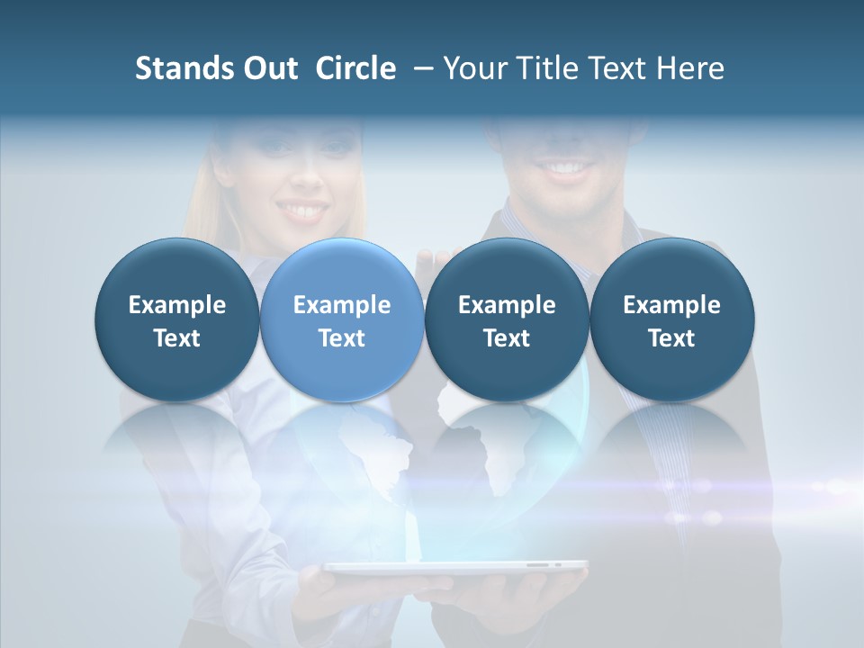 Online Student Virtual PowerPoint Template
