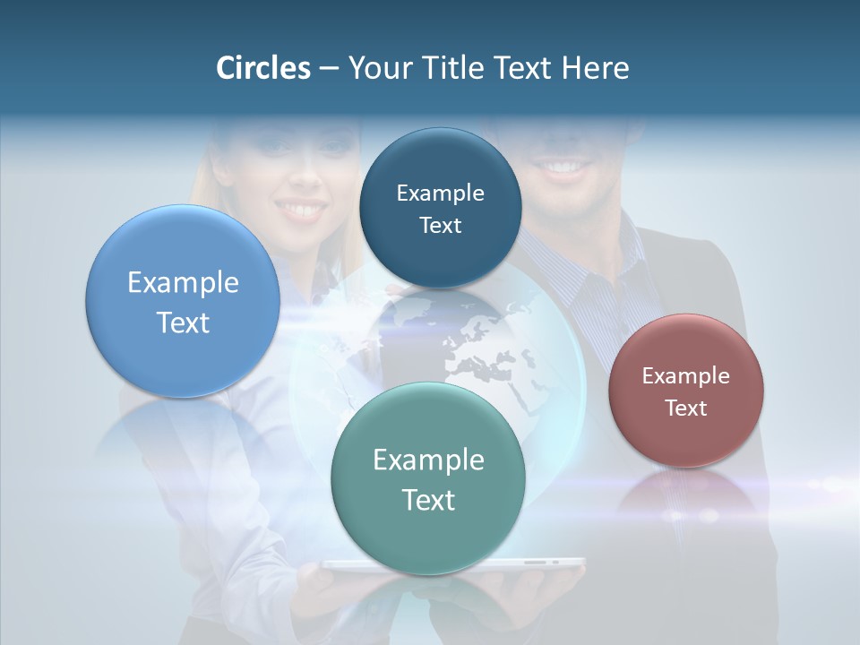 Online Student Virtual PowerPoint Template