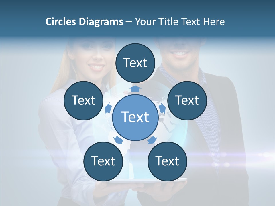 Online Student Virtual PowerPoint Template