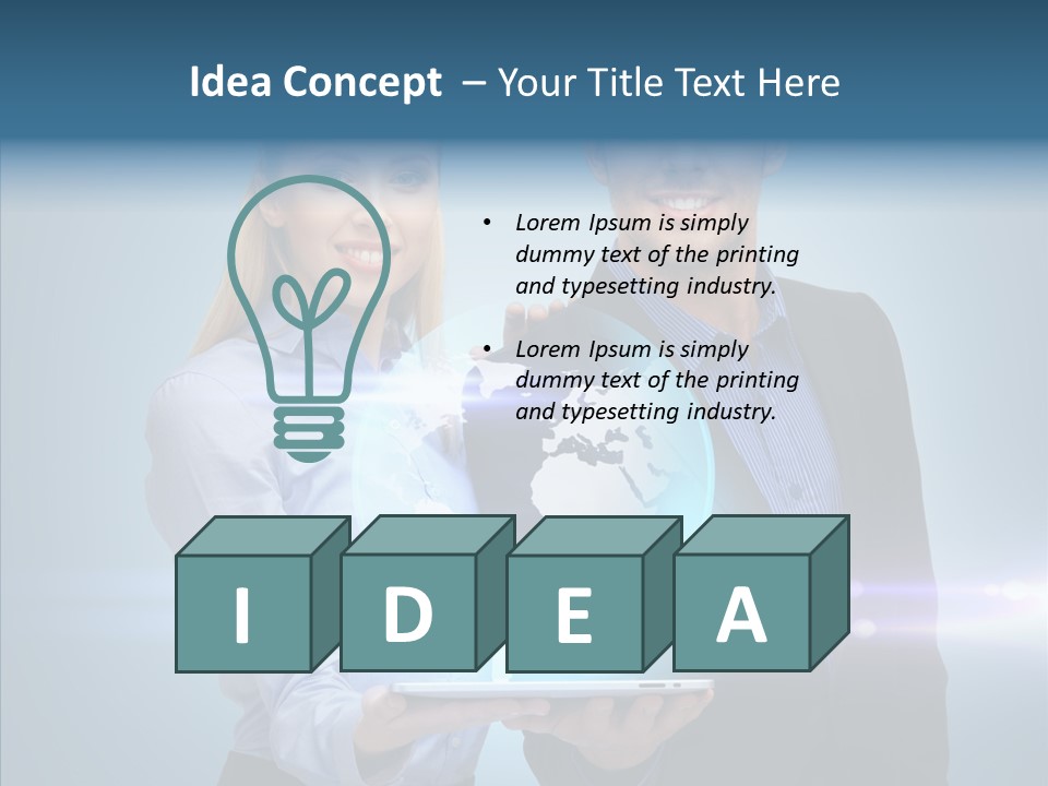 Online Student Virtual PowerPoint Template
